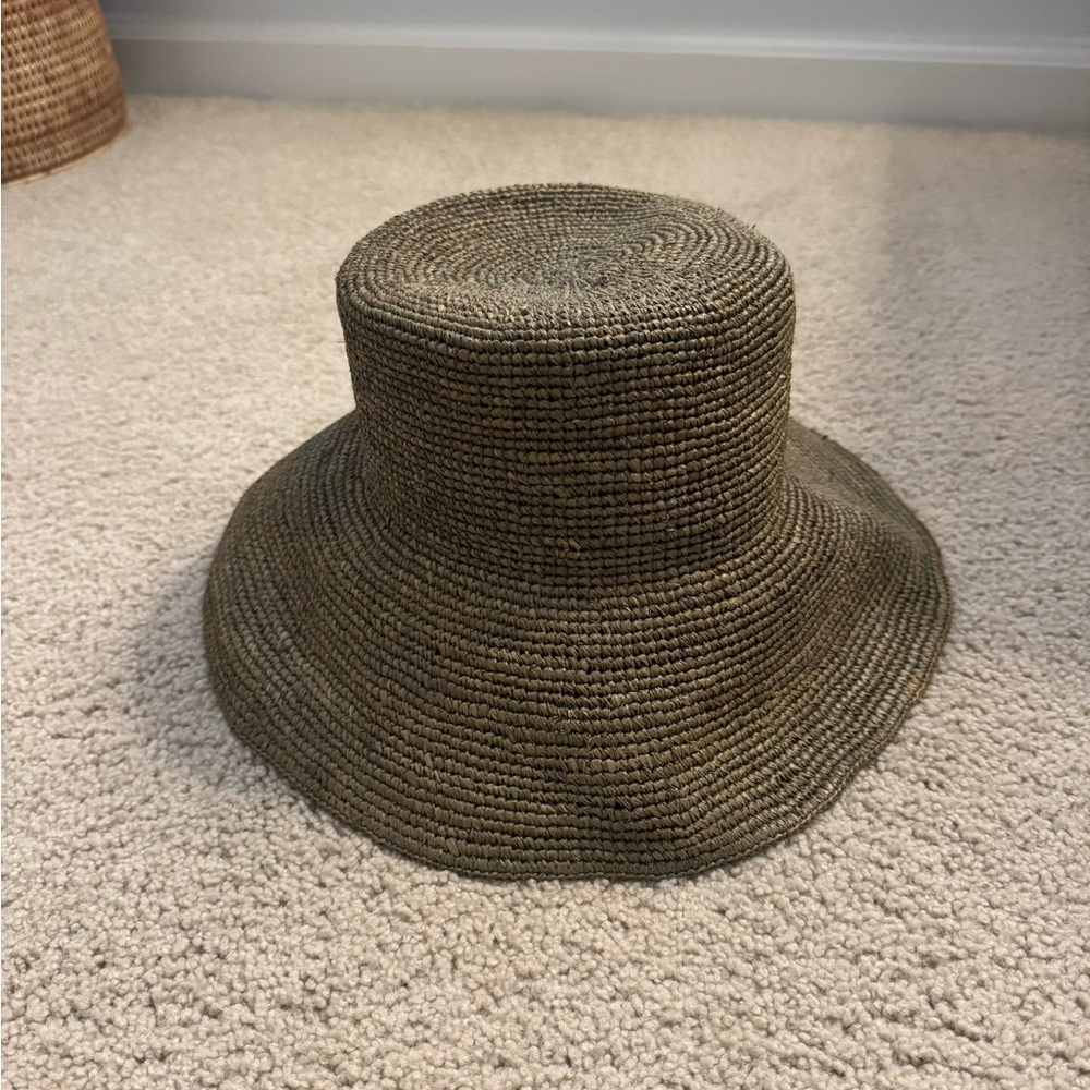 Jenni Kayne Crochet Raffia Sun Hat